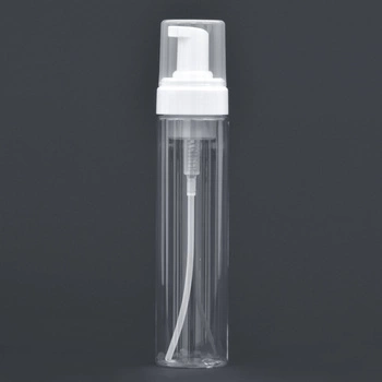 BUTELKA, Z POMPKĄ, PIANOTWÓRCZA, HDPE, 220 ML