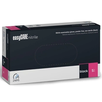 EASYCARE, NITRILE GLOVES, BLACK S