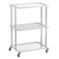 COSMETIC CABINET, 3 SHELVES, WHITE