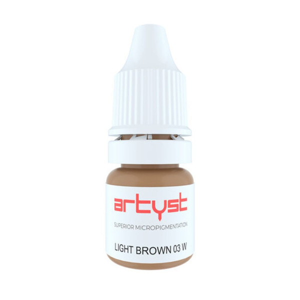 ARTYST, PIGMENT DO PMU, LIGHT BROWN 03 W, 10 ML