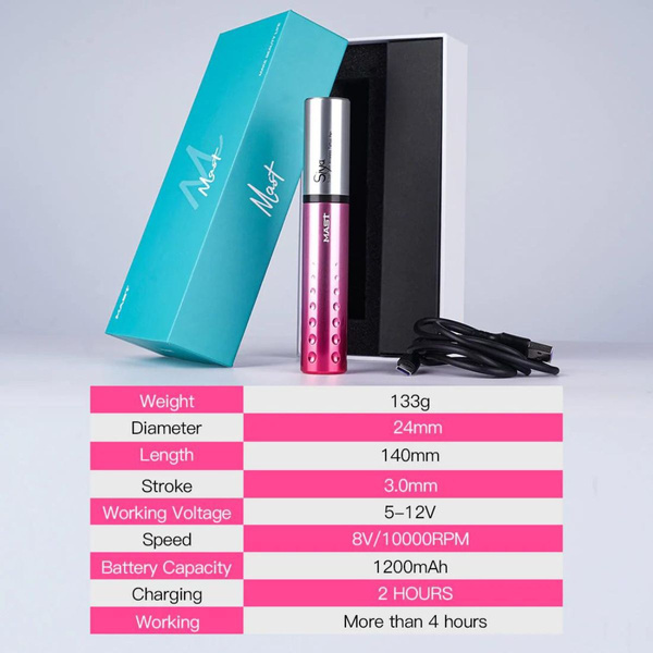 MAST, PEN BEZPZEWODOWY PMU, SIYA, FIOLETOWA