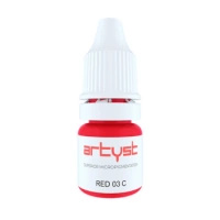 ARTYST PIGMENT DO PMU CZERWONY 03 C 10 ML