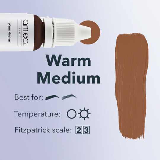 AMIEA, PIGMENT WARM MEDIUM 10 ML 