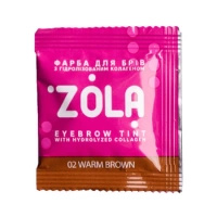 ZOLA Eyebrow Tint #2 Warm Brown 5 ml