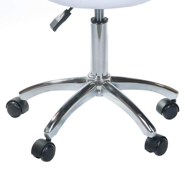 TABORET KOSMETYCZNY BIAŁY