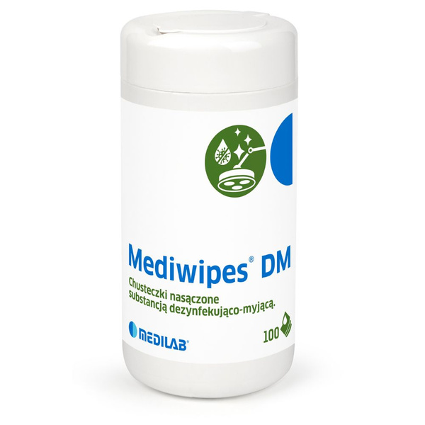 MEDIWIPES PLUS ALCOHOL WIPES IN TUBE 100 PCS