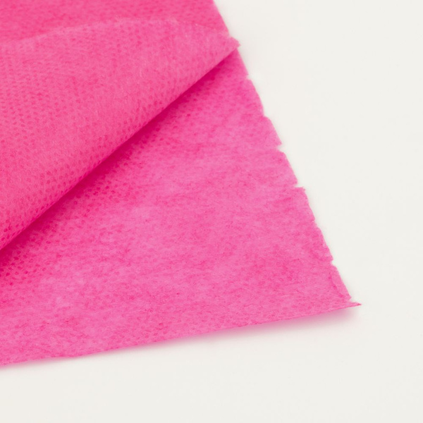FLEECE SHEET, PINK, WITHOUT ELASTIC, 10 PCS
