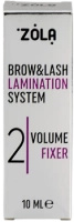 ZOLA EYELASHES & EYEBROWS LAMINATION SYSTEM 2 VOLUME FIXER