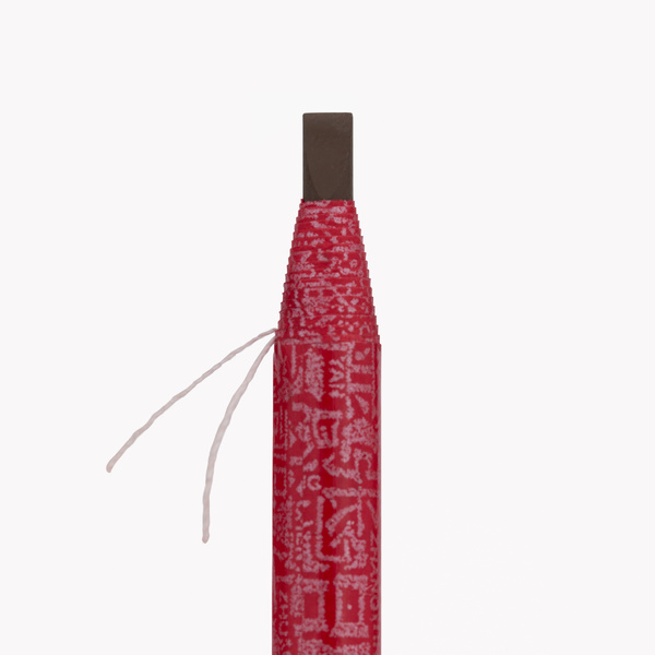 CRAYON WITH STRING, DARK BROWN