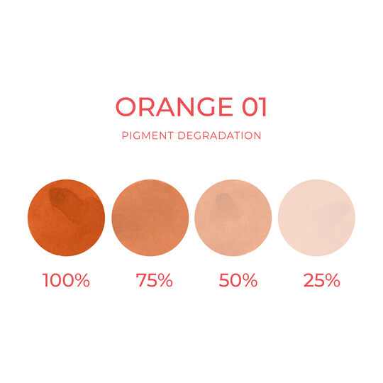 ARTYST, PIGMENT DO PMU, ORANGE 01, 10 ML