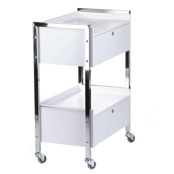 COSMETIC CABINET WITH DRAWERS, WHITE