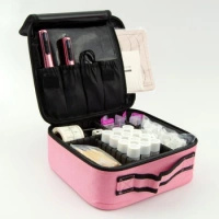 COSMETIC EQUIPMENT CASE PASTEL PINK