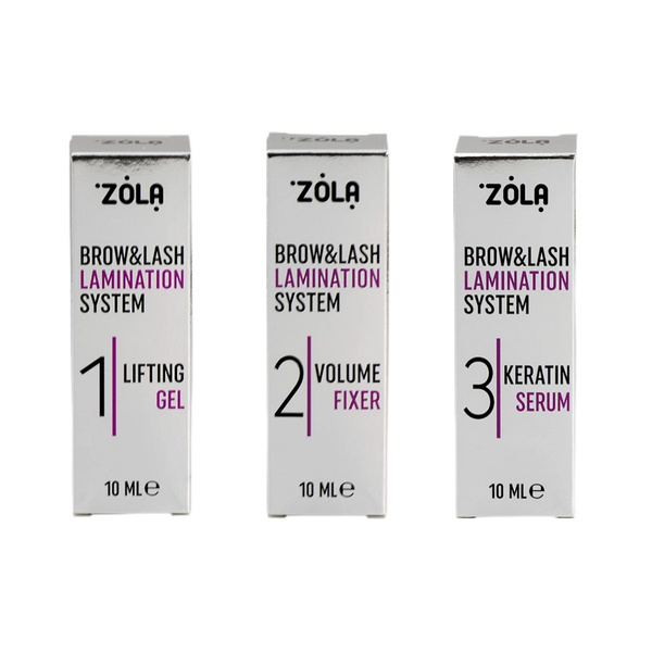 ZOLA RZĘSY & BRWI SYSTEM LAMINACJI - KOMPLETNY ZESTAW