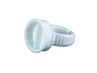 DWUKOMOROWE DUŻE PIERŚCIONKI JEDNORAZOWE, 10 SZTUK