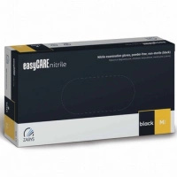 EASYCARE, RĘKAWICZKI NITRYLOWE, CZARNE M