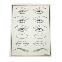 SZTUCZNA SKÓRA USTA - BRWI - OCZY