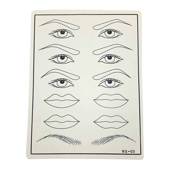 SZTUCZNA SKÓRA USTA - BRWI - OCZY