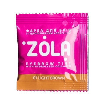 ZOLA FARBKA DO BRWI #1 LIGHT BROWN 5 ml