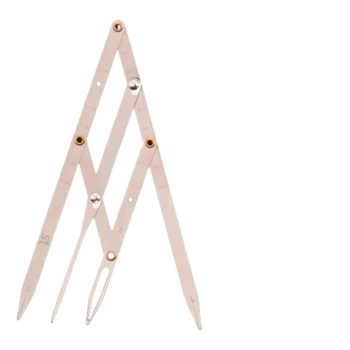 CYRKIEL DO SYMETRII, METALOWY, TOUCHSKIN Z ETUI