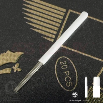 ARS BEAUTY, NOŻYKI DO BRWI, 5 R